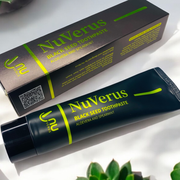 Nuverus Black Seed Toothpaste - SLS & Fluoride 100% Free